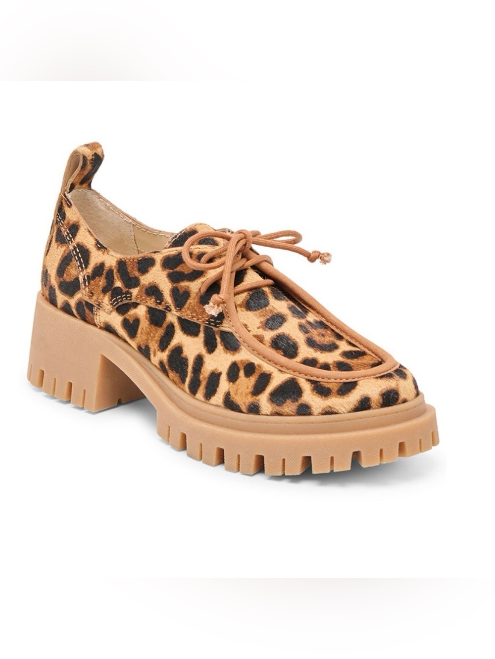 Dolce Vita Women's Milza Platform Lug-Sole Lace-Up Loafers